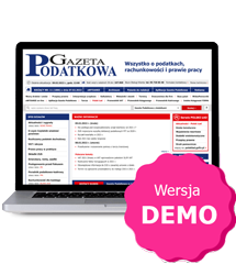 Gazeta Podatkowa on-line - wersja demo dostęp za 0 zł