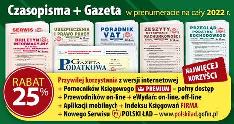 Wszystkie Czasopisma i Gazeta w prenumeracie na cały 2022 rok - Komplet promocyjny nr 1