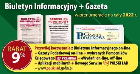 Biuletyn Informacyjny i Gazeta w prenumeracie na cały 2022 rok - Komplet promocyjny nr 3