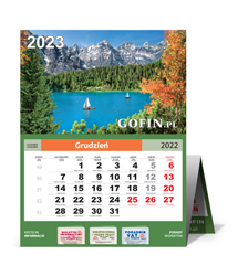 Kalendarz ścienny (trójdzielny) na 2023 rok