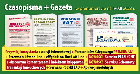 Wszystkie Czasopisma i Gazeta w prenumeracie na IV-XII 2023 rok - Komplet promocyjny nr 1