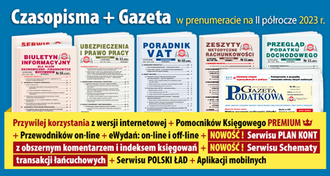 Wszystkie Czasopisma i Gazeta w prenumeracie na II półrocze 2023 rok - Komplet promocyjny nr 1