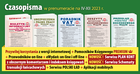 Wszystkie Czasopisma i Gazeta w prenumeracie na IV-XII 2023 rok - Komplet promocyjny nr 2
