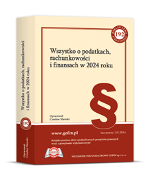 Książka Wszystko o podatkach, rachunkowości i finansach w 2024 roku
